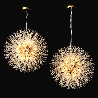 Elegant Rosalia Lighting Collection 3D model image 1 