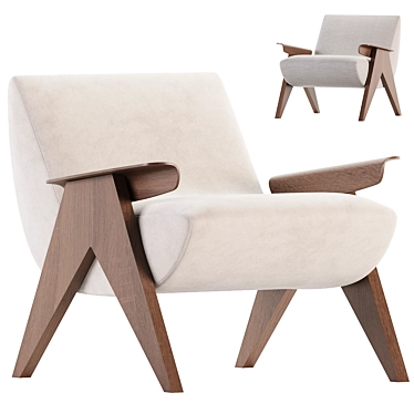 Vendetta Armchair 3D Model Kit 3D model image 1 