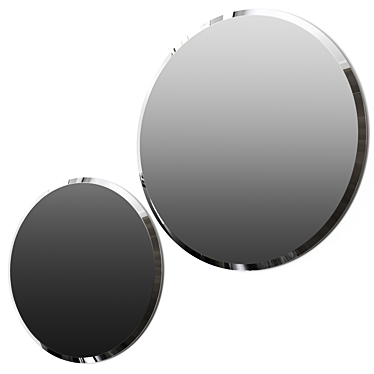 Hawaiian Chic Beveled Mirror Ø120\160 3D model image 1 