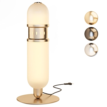 Elegant Modern Table Lamp 3D model image 1 