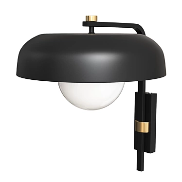 BISON - Modern Vray Wall Light 3D model image 1 