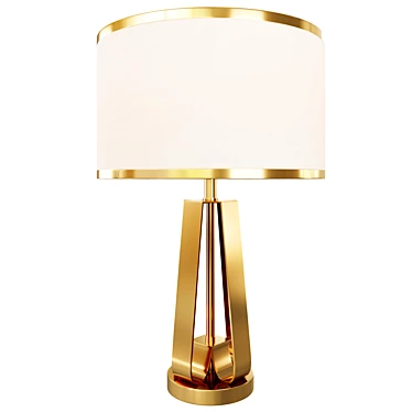 Metal Desk Lamp Lighting Novel 3D model image 1 