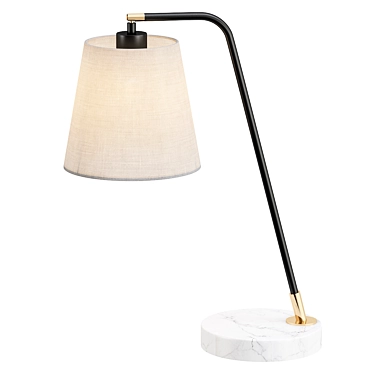 Modern Rock Desk Lamp 3D model image 1 