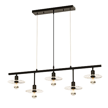 Modern Industrial Pendant Light 3D model image 1 