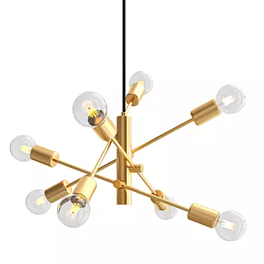 Eglo Gradoli Pendant Light 3D model image 1 