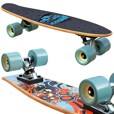 Skateboard 2013 Model Kit 3D model image 1 