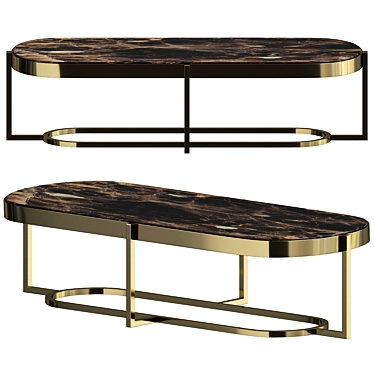 Elegant Opera Table by Cappellini 3D model image 1 