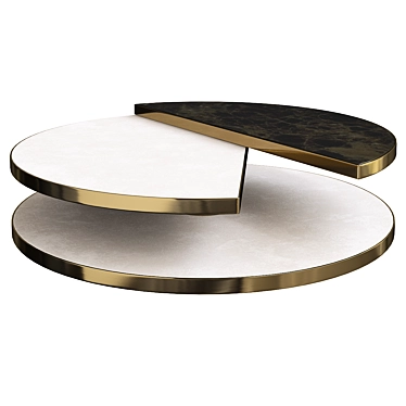 Lunar Glamour Coffee Table 3D model image 1 