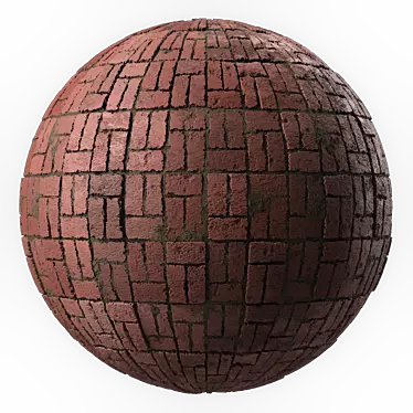 Artisan Stone Wall Tile 4K 3D model image 1 