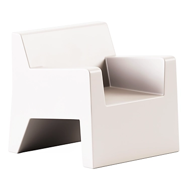 Sleek Outdoor Armchair by Vondom 3D model image 1 