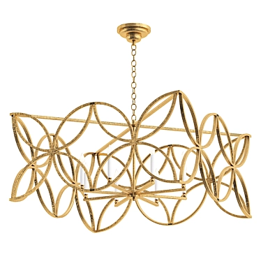 Globo 6 Light Linear Chandelier