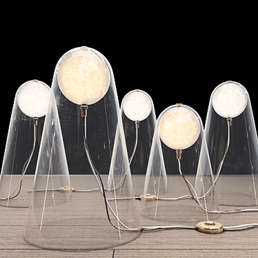 Elegant LOYO Lamp Collection 3D model image 1 