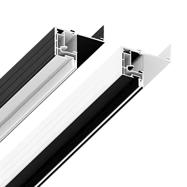 Floating LED Ceiling Profile 3D model image 1 