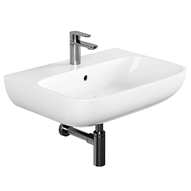 VitrA Shift Washbasin 60 cm 3D model image 1 