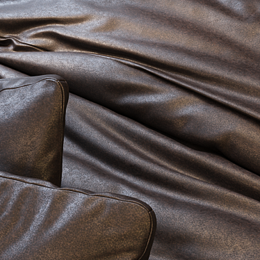 High-Quality PBR Leather Textures 3D model image 1 