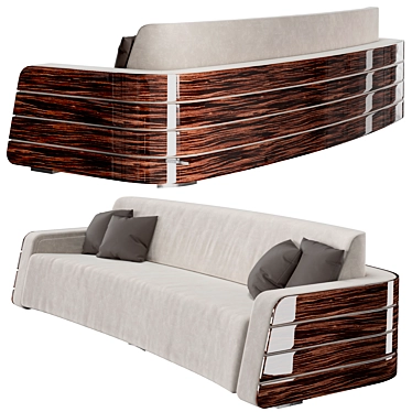 Iconic Odeon Sofa: Grandiose Design 3D model image 1 