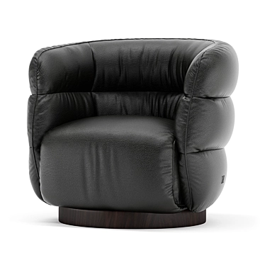 Luxury Comfort Couture Armchair 3D model image 1 