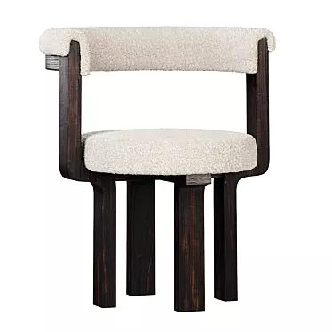  Modern Minimalist Kana Chair 3D model image 1 