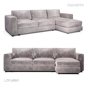 Giovanni LORUSSO Modern Comfort Sofa 3D model image 1 