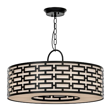 Elegant Allegretto Artistic Chandelier 3D model image 1 