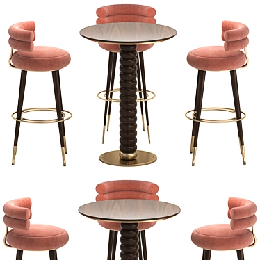 Gordon and Betsy Bar Set, Downloadable 3D Models 3D model image 1 