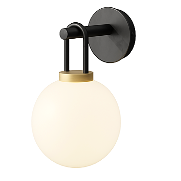 Modern Elegant Nyro Wall Lamp 3D model image 1 