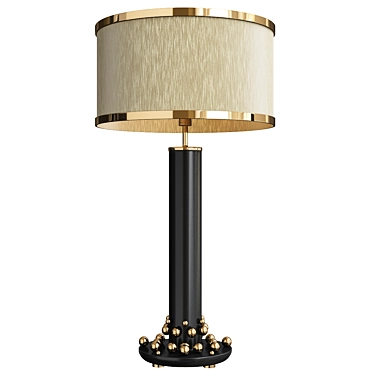 Sleek Modern Castro Table Lamp 3D model image 1 