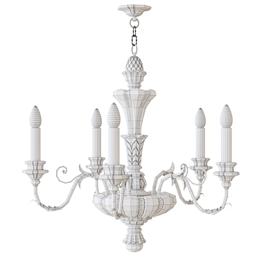 Vaughan Giltwood Rococo Chandelier