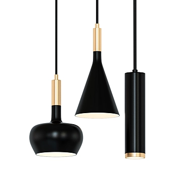 Elevate Your Space With Pendants 3D model image 1 