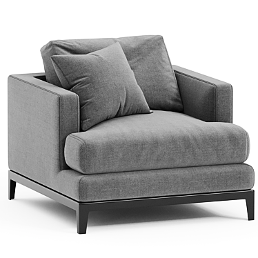 Cozy Griffith Armchair for You 3D model image 1 