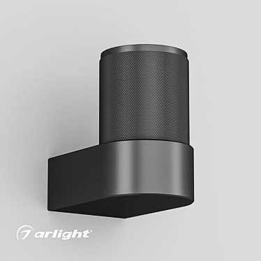 Modern Aluminum Wall Sconce, 6W 3D model image 1 