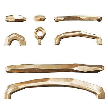 Modern Furniture Handles by EDGE Vetvi Store 3D model image 1 