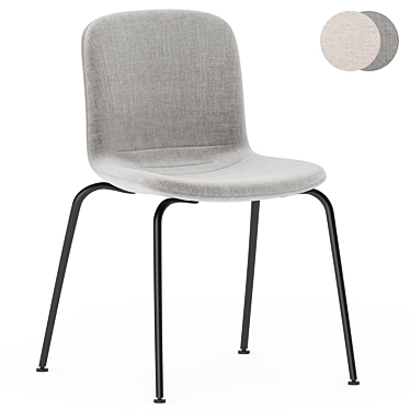 Modern Stackable Tube Chair 3D model image 1 