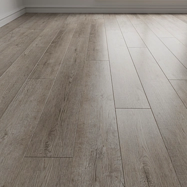 Engineered Wood Parquet Floor 3D model image 1 