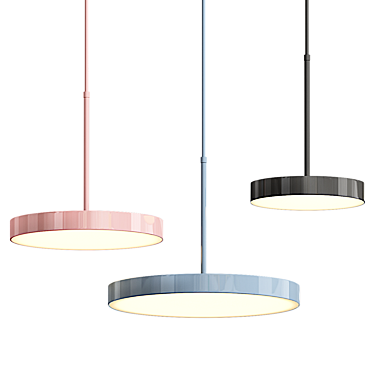 Sleek Modern Lighting Fixture 3D model image 1 