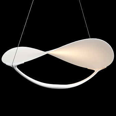 Modern Pendant Light Fixture, Plena 3D model image 1 