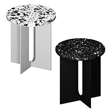 SKANDI Terrazzo Coffee Tables 3D model image 1 