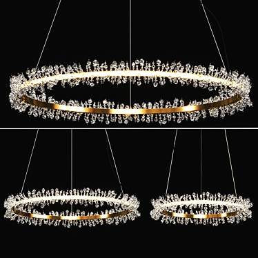 Thera Glass Pendant Light Lampatron 3D model image 1 