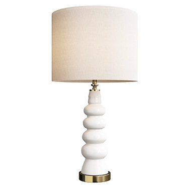 Heathfield Co Blanca Lamp 3D model image 1 