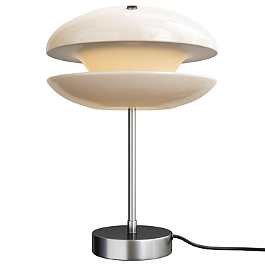 Sleek Modern Yo Yo Lamp 3D model image 1 