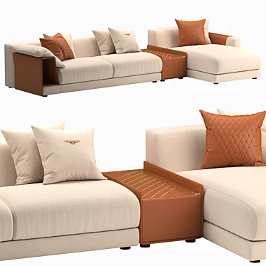 Modern Comfort Bentley Stowe Sofa 3D model image 1 