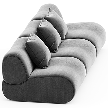 Lemmy Modular Sofa: Sleek Design 3D model image 1 