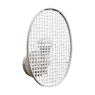 Bamboo Wall Sconce, Katia 3D model image 1 