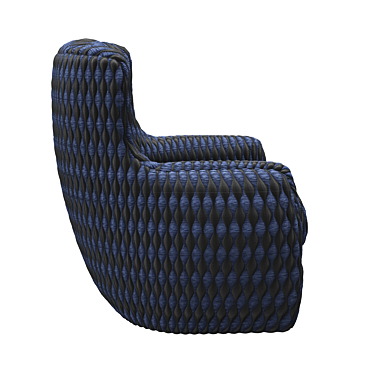 Luxe Teddy Chair 3D Model 3D model image 1 