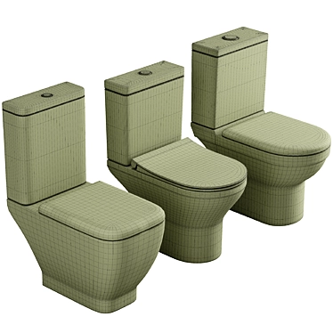 VitrA Compact Toilet Set 3D model image 1 