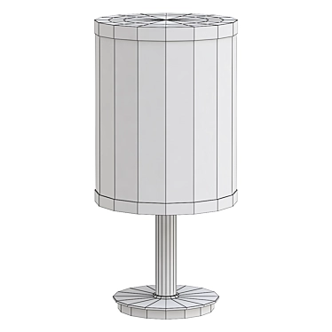 Sleek Modern Table Lamp 3D model image 1 