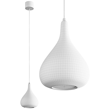 Granada Pendant Light Fixture 3D model image 1 