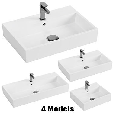 Ideal Standard Strada Washbasin Set 3D model image 1 