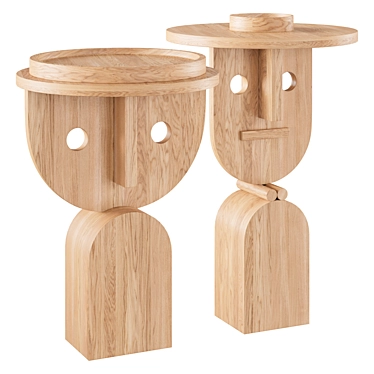 Sancal FACES | Coffee Table 3D model image 1 