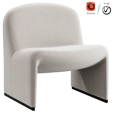 Elegant Castelli Alky Chair Design 3D model image 1 